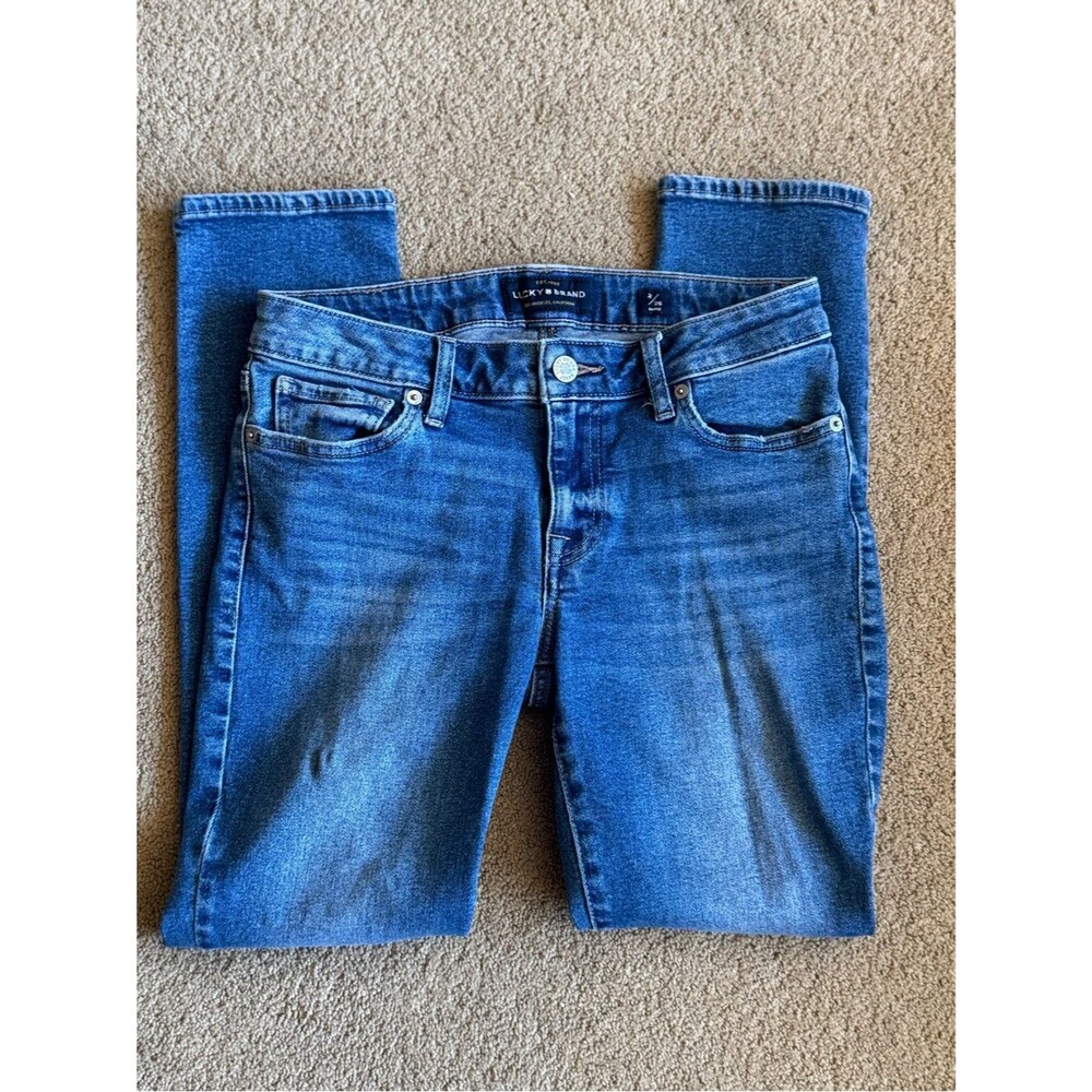 Lucky Brand Lolita Skinny Ankle Jeans Medium Wash Size 2/26